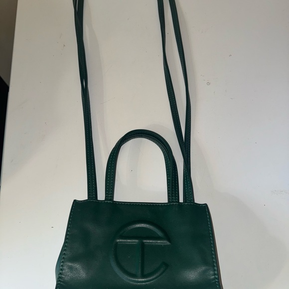Telfar Green Mini Shopping Bag - Picture 2 of 7